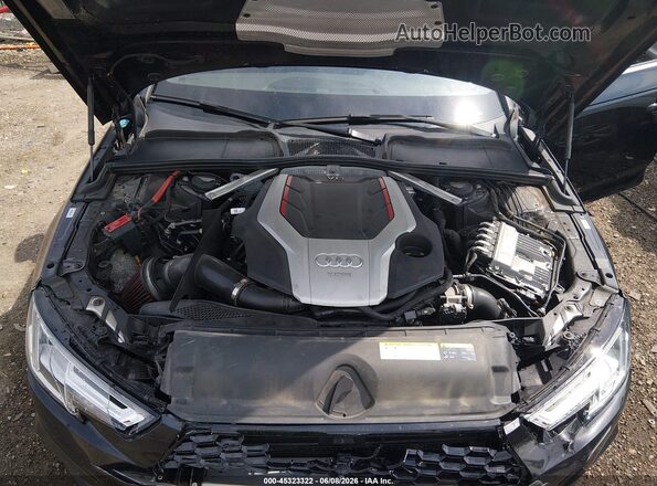 WAUC4AF44JA001470 2018 AUDI S4 Черный Вид сзади