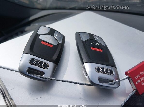 WAUC4AF44JA001470 2018 AUDI S4 Черный Вид панели приборов