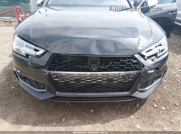 WAUC4AF44JA001470 2018 AUDI S4 Черный Вид спереди