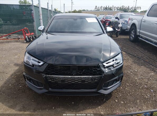 WAUC4AF44JA001470 2018 AUDI S4 Черный Вид щитка приборов