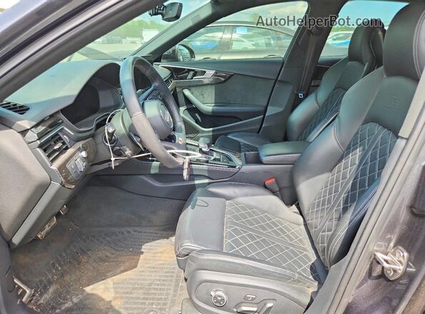 WAUC4AF44LA029787 2020 AUDI S4 Серый Вид салона спереди