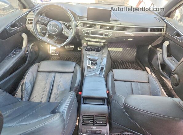 WAUC4AF45JA065520 2018 AUDI S4 Gray Вид панелі приладів