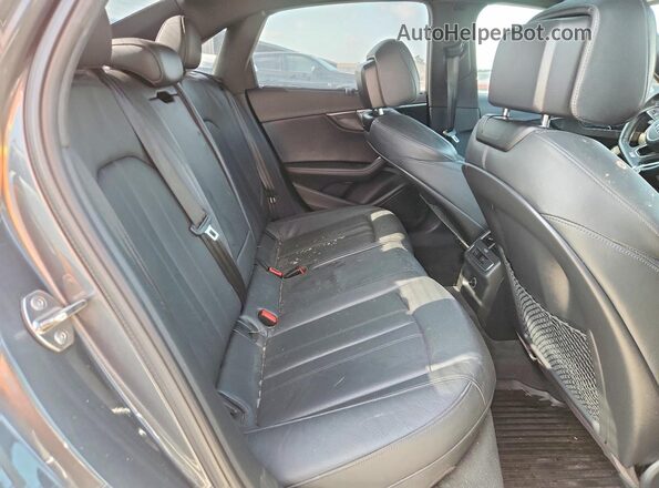 WAUC4AF45JA065520 2018 AUDI S4 Gray Вид задніх сидінь