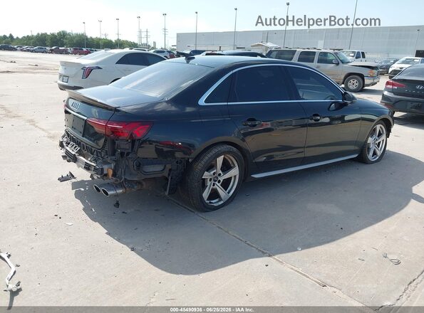 WAUC4AF49MA086858 2021 AUDI S4 Black Հետևի աջ