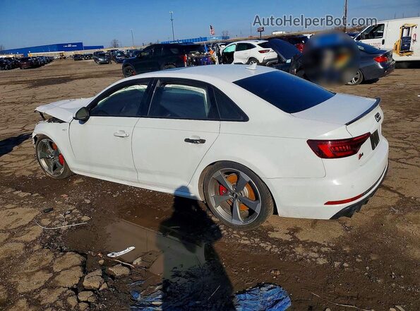WAUC4AF4XJA132418 2018 AUDI S4 White Trasero izquierdo