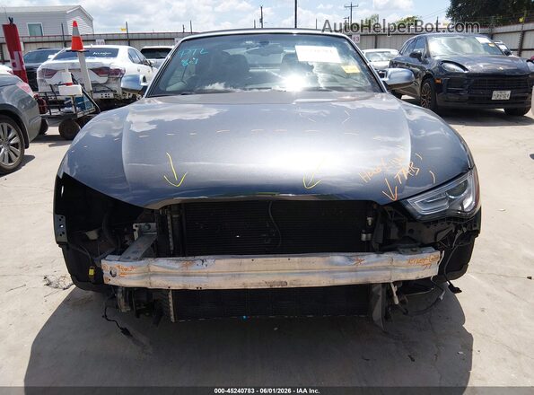 WAUC4AFH0GN003995 2016 AUDI S5 Gray Front view