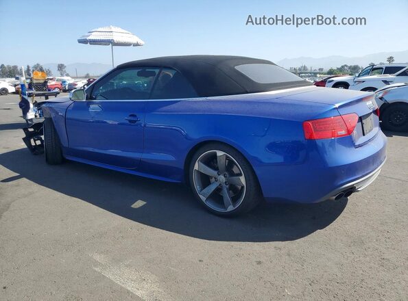WAUC4AFH9HN000417 2017 AUDI S5 Blue უკანა მარცხენა