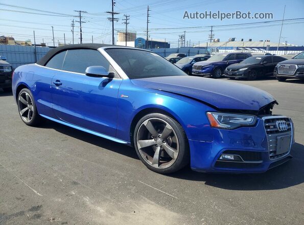 WAUC4AFH9HN000417 2017 AUDI S5 Blue წინა მარჯვენა