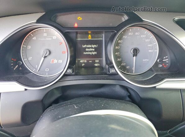 WAUC4AFH9HN000417 2017 AUDI S5 Blue ხელსაწყოთა პანელის ხედი