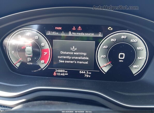WAUC4CF50RA023210 2024 AUDI S5 Black Widok tylnych siedzeń