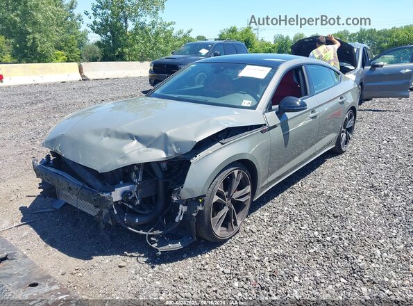 WAUC4CF50RA023210 2024 AUDI S5 Black Widok z przodu