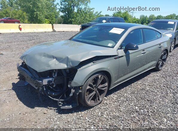 WAUC4CF50RA023210 2024 AUDI S5 Black Przód lewy