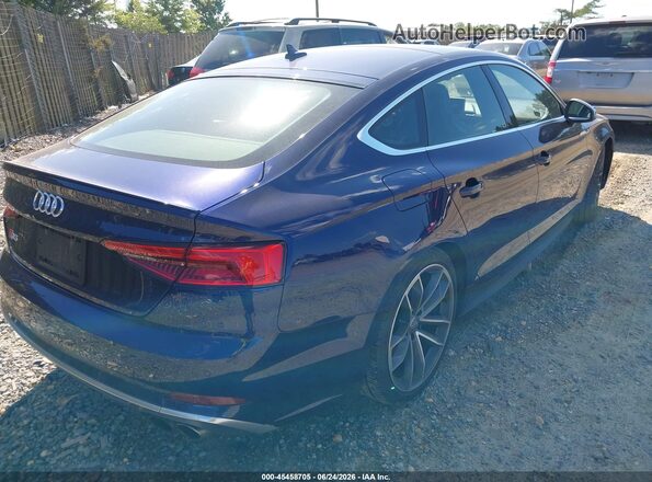 WAUC4CF51JA009479 2018 AUDI S5 Blue Trasero derecho