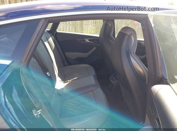 WAUC4CF51JA009479 2018 AUDI S5 Blue Vista de la etiqueta del VIN
