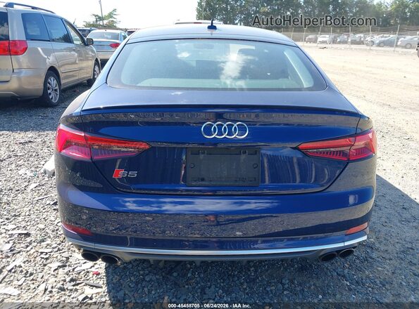 WAUC4CF51JA009479 2018 AUDI S5 Blue 