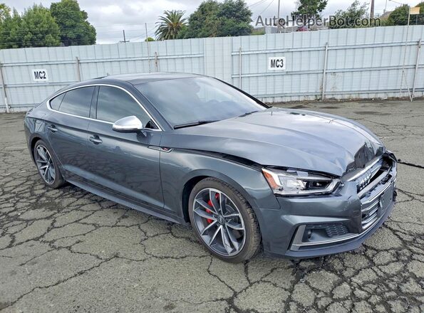 WAUC4CF51JA061324 2018 AUDI S5 Gray წინა მარჯვენა