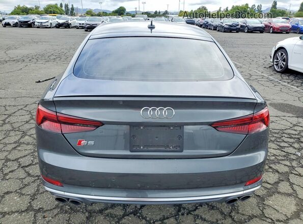 WAUC4CF51JA061324 2018 AUDI S5 Gray უკანა ხედი