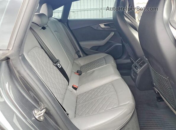 WAUC4CF51JA061324 2018 AUDI S5 Gray უკანა სავარძლების ხედი
