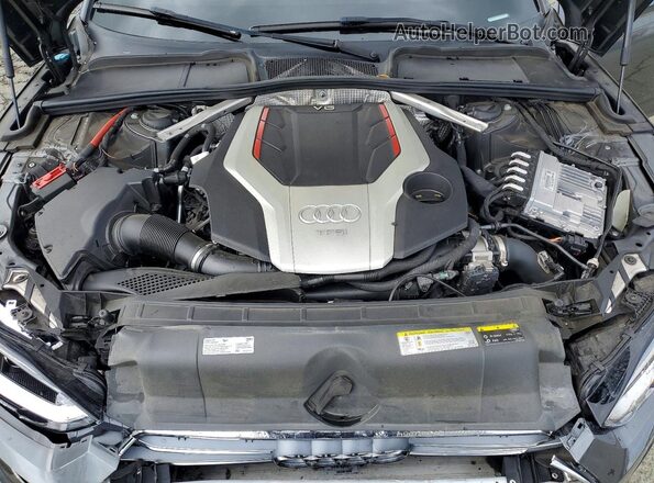 WAUC4CF51JA061324 2018 AUDI S5 Gray უკანა სალონის ხედი
