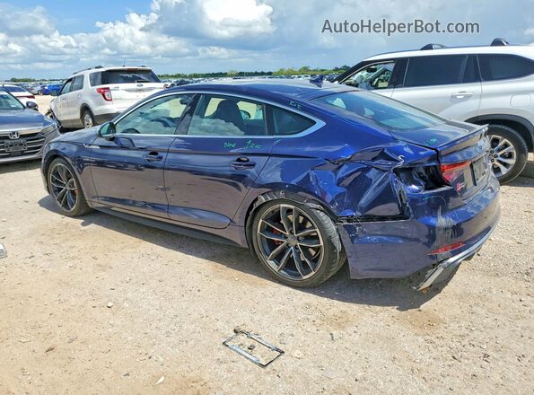WAUC4CF51JA127371 2018 AUDI S5 Blue Rear left