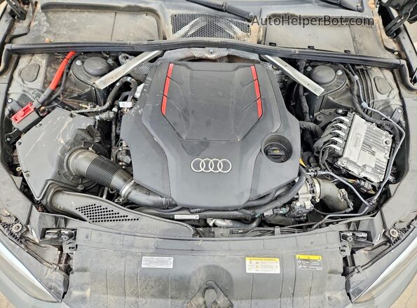 WAUC4CF51RA104653 2024 AUDI S5 Gray Սալոնի հետևի տեսք