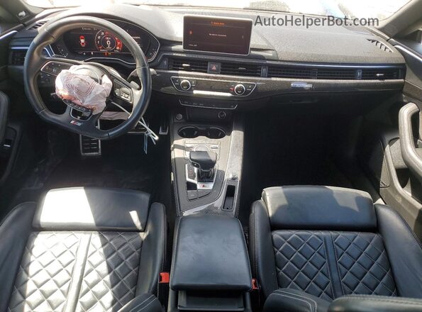 WAUC4CF53JA011167 2018 AUDI S5 White Dashboard view