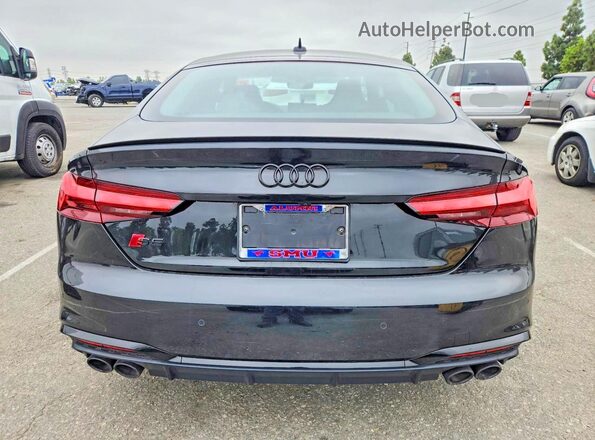 WAUC4CF53PA018256 2023 AUDI S5 Black Vista trasera