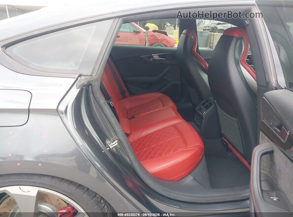 WAUC4CF54KA075817 2019 AUDI S5 Gray Вид наклейки з VIN-кодом