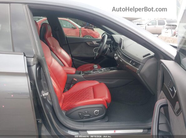 WAUC4CF54KA075817 2019 AUDI S5 Gray Вид салону спереду