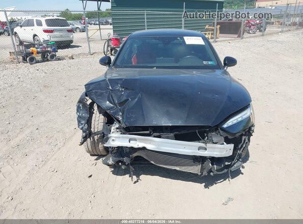 WAUC4CF54NA022569 2022 AUDI S5 Black Widok wnętrza z tyłu