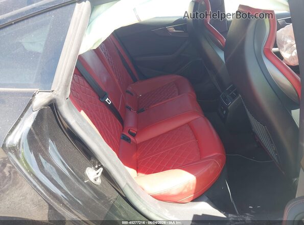 WAUC4CF54NA022569 2022 AUDI S5 Black Widok naklejki z numerem VIN