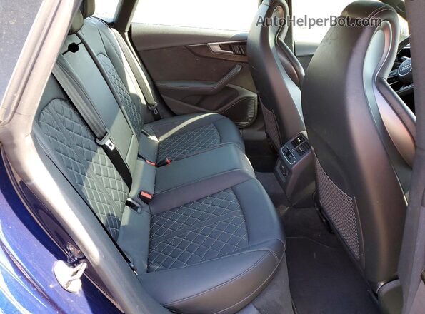 WAUC4CF55LA016602 2020 AUDI S5 Blue Rear seats view