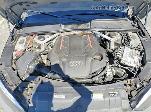 WAUC4CF55NA034715 2022 AUDI S5 Gray Սալոնի հետևի տեսք