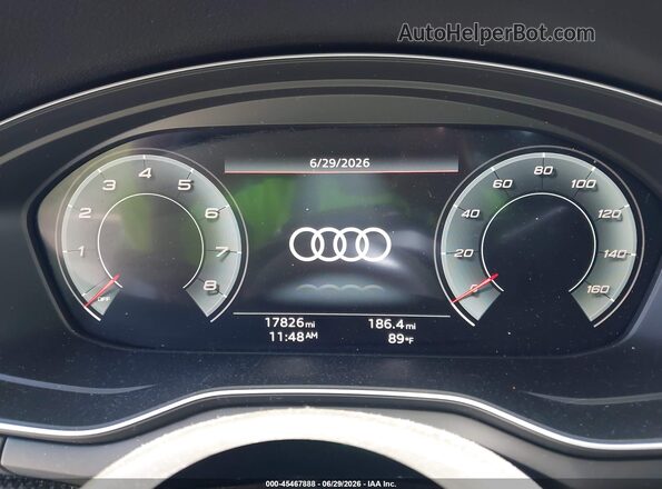 WAUC4CF55RA027768 2024 AUDI S5 White Vista de los asientos traseros