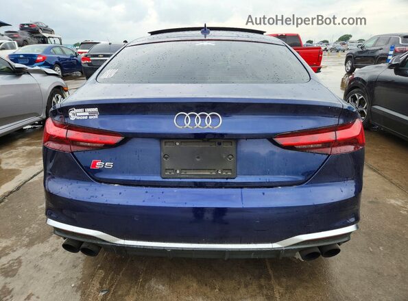 WAUC4CF56LA012588 2020 AUDI S5 Blue Rear view