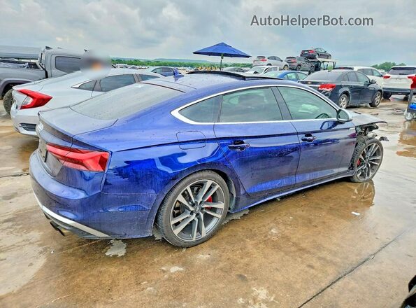 WAUC4CF56LA012588 2020 AUDI S5 Blue Rear right