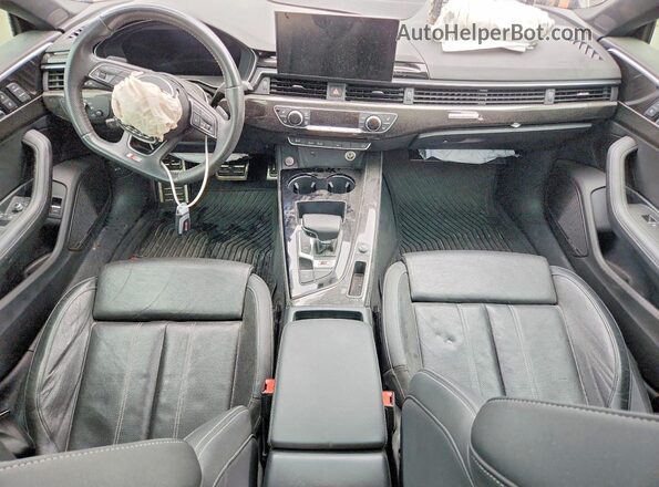 WAUC4CF56LA012588 2020 AUDI S5 Blue Dashboard view