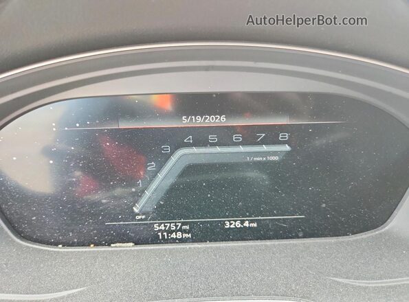 WAUC4CF56LA012588 2020 AUDI S5 Blue Instrument cluster view