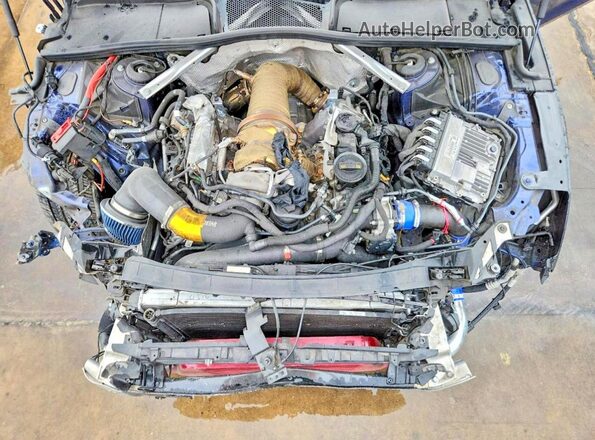 WAUC4CF56LA012588 2020 AUDI S5 Blue Rear interior view