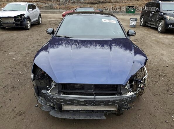 WAUC4CF56NA035050 2022 AUDI S5 Blue წინა ხედი