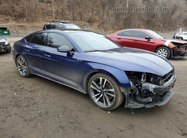 WAUC4CF56NA035050 2022 AUDI S5 Blue წინა მარჯვენა