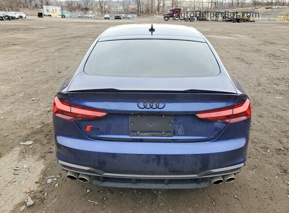 WAUC4CF56NA035050 2022 AUDI S5 Blue უკანა ხედი