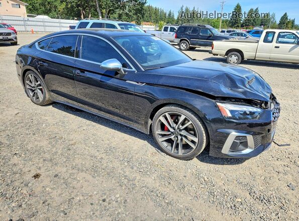 WAUC4CF56RA121643 2024 AUDI S5 Black Առջևի աջ