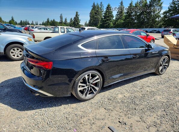 WAUC4CF56RA121643 2024 AUDI S5 Black Հետևի աջ