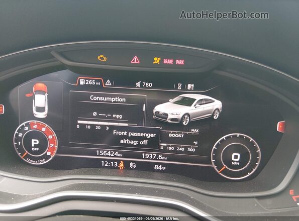 WAUC4CF58JA090920 2018 AUDI S5 Черный Вид задних сидений