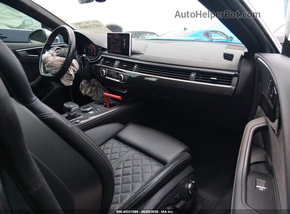 WAUC4CF58JA090920 2018 AUDI S5 Черный Вид салона спереди