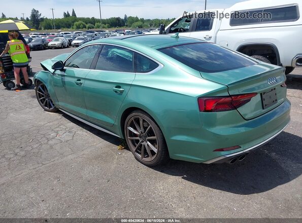 WAUC4CF5XJA120595 2018 AUDI S5 Green Tył lewy