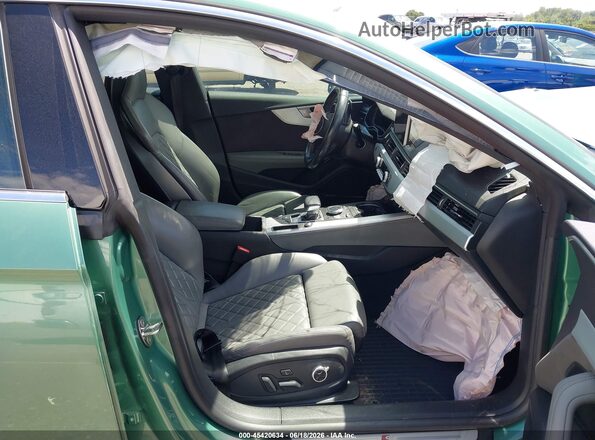 WAUC4CF5XJA120595 2018 AUDI S5 Green Widok wnętrza z przodu