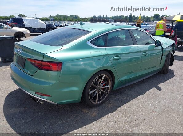 WAUC4CF5XJA120595 2018 AUDI S5 Green Tył prawy
