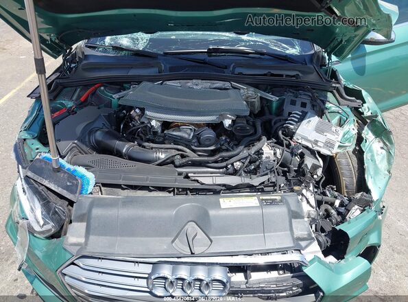 WAUC4CF5XJA120595 2018 AUDI S5 Green Widok z tyłu